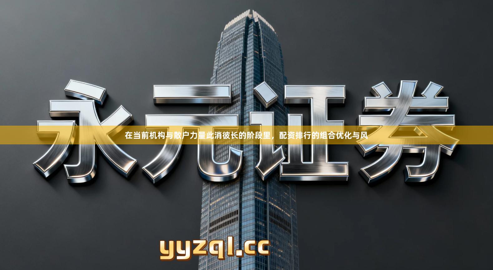 在当前机构与散户力量此消彼长的阶段里，配资排行的组合优化与风